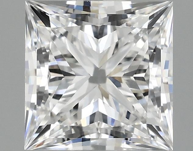 1.07 Carat Princess Shaped Ideal Cut VVS2 IGI Certified Lab Grown Diamond