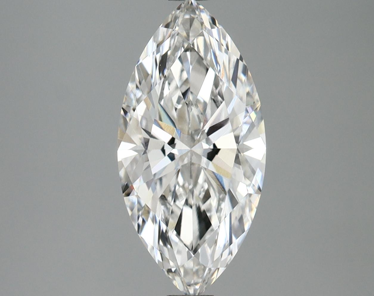 2.09 Carat Marquise Shaped Ideal Cut VS1 IGI Certified Lab Grown Diamond