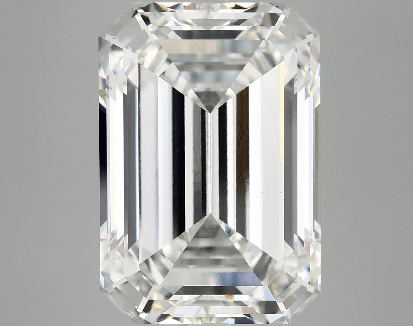 12.62 Carat Emerald Shaped Ideal Cut VS1 IGI Certified Lab Grown Diamond