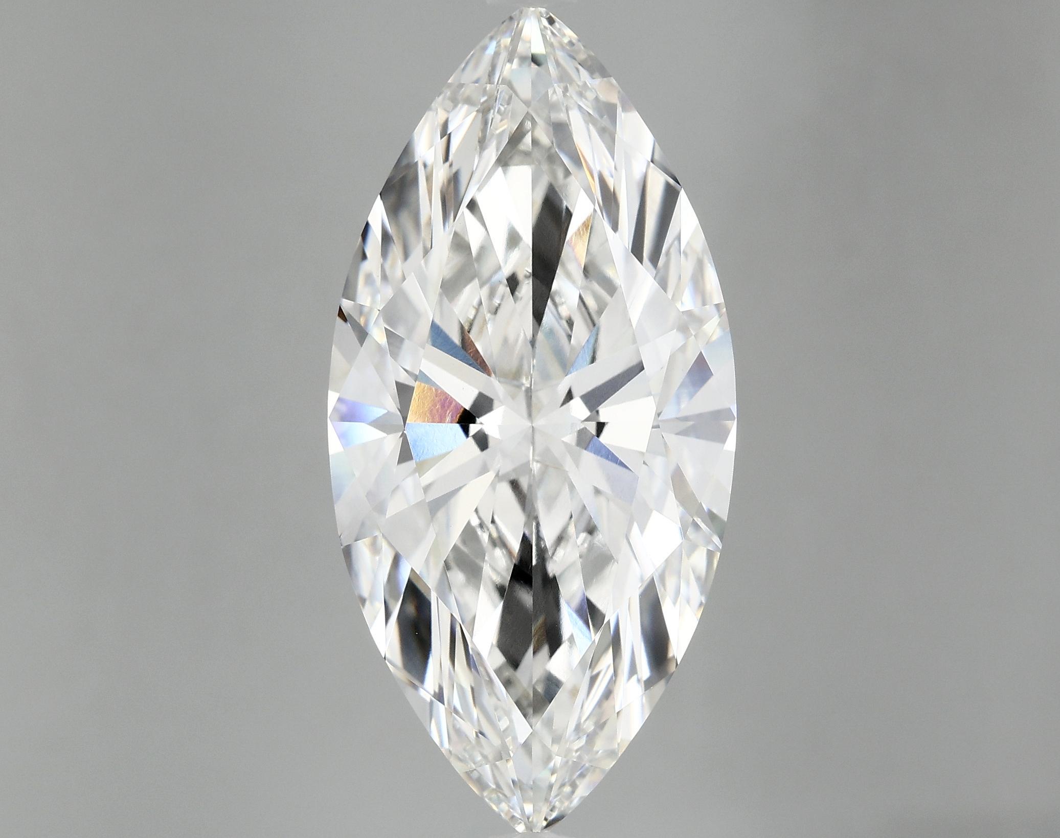 10.44 Carat Marquise Shaped Excellent Cut VVS2 IGI Certified Lab Grown Diamond