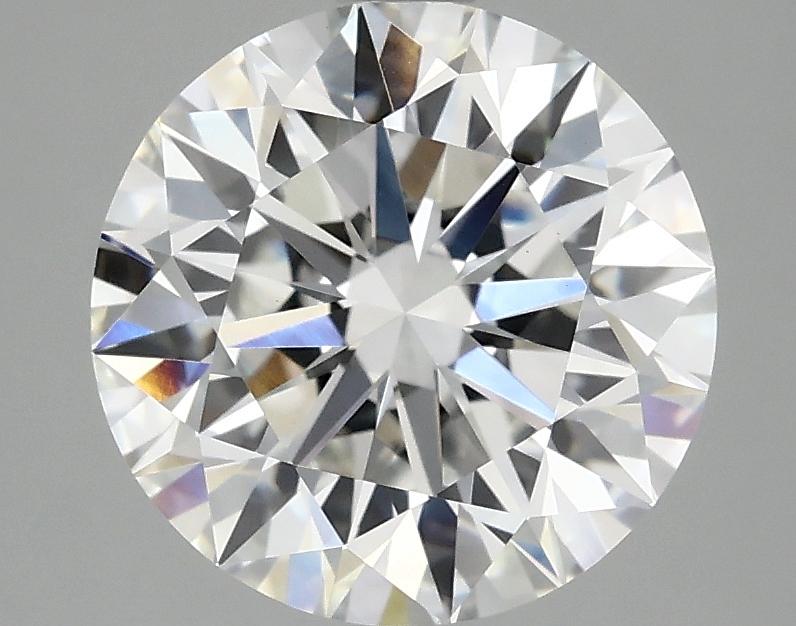 3.08 Carat Round Shaped Excellent Cut VS1 IGI Certified Lab Grown Diamond