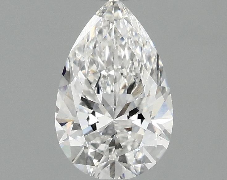 1.06 Carat Pear Shaped Ideal Cut VVS2 IGI Certified Lab Grown Diamond