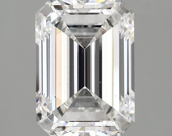 2.01 Carat Emerald Shaped Excellent Cut VS2 IGI Certified Lab Grown Diamond