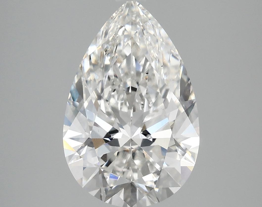 3.09 Carat Pear Shaped Excellent Cut VS2 IGI Certified Lab Grown Diamond