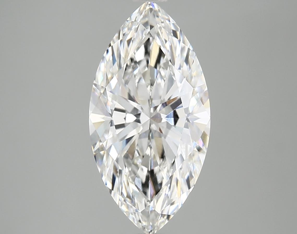 3.09 Carat Marquise Shaped Ideal Cut VVS2 IGI Certified Lab Grown Diamond