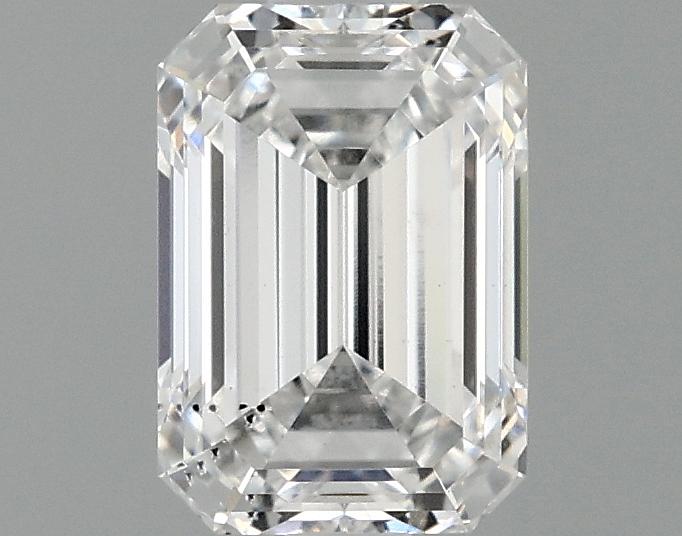 0.99 Carat Emerald Shaped Ideal Cut SI1 IGI Certified Lab Grown Diamond