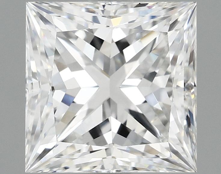 2.08 Carat Princess Shaped Ideal Cut VS1 IGI Certified Lab Grown Diamond