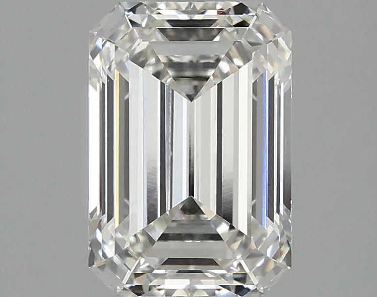 2.07 Carat Emerald Shaped Ideal Cut VVS2 IGI Certified Lab Grown Diamond