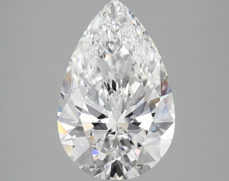 3.09 Carat Pear Shaped Ideal Cut VS1 IGI Certified Lab Grown Diamond