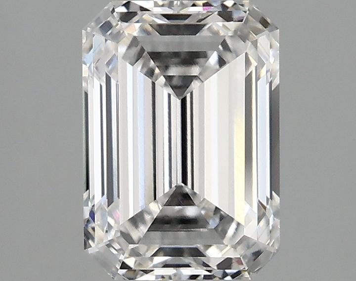 2.03 Carat Emerald Shaped Ideal Cut VVS2 IGI Certified Lab Grown Diamond