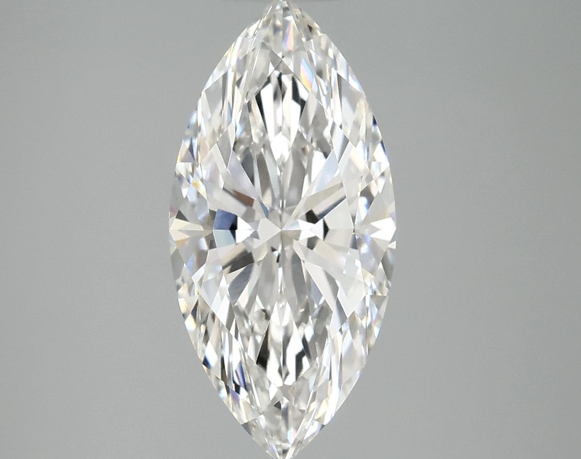 2.58 Carat Marquise Shaped Excellent Cut VVS2 IGI Certified Lab Grown Diamond