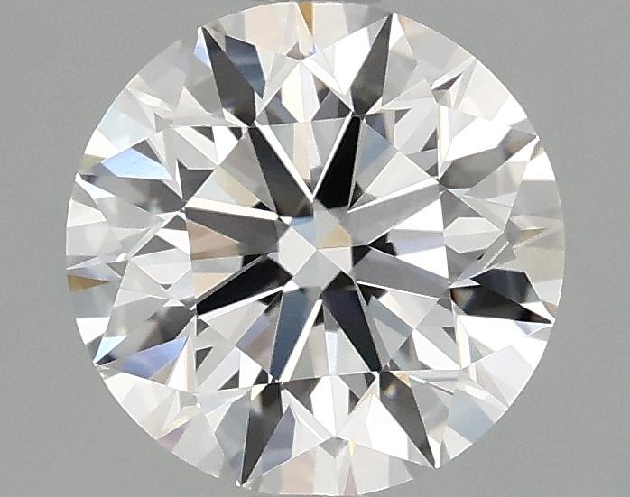 1.71 Carat Round Shaped Excellent Cut VVS2 IGI Certified Lab Grown Diamond