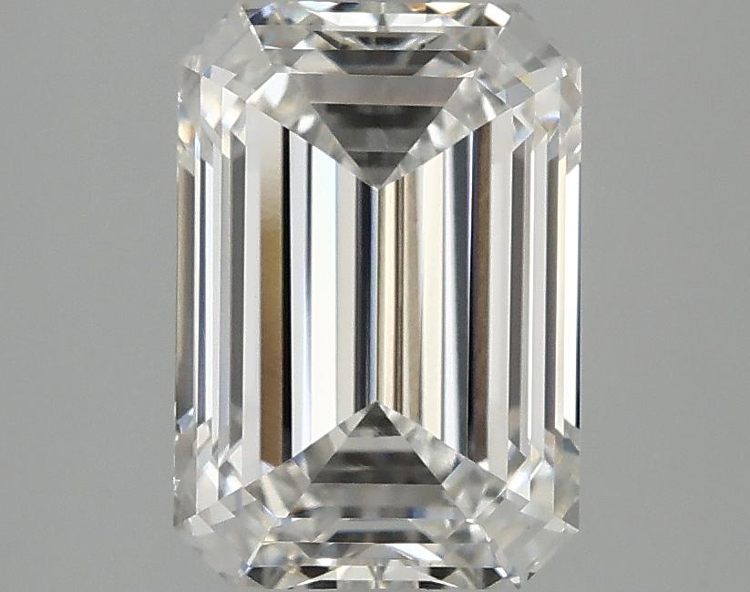 2.82 Carat Emerald Shaped Ideal Cut VVS2 IGI Certified Lab Grown Diamond