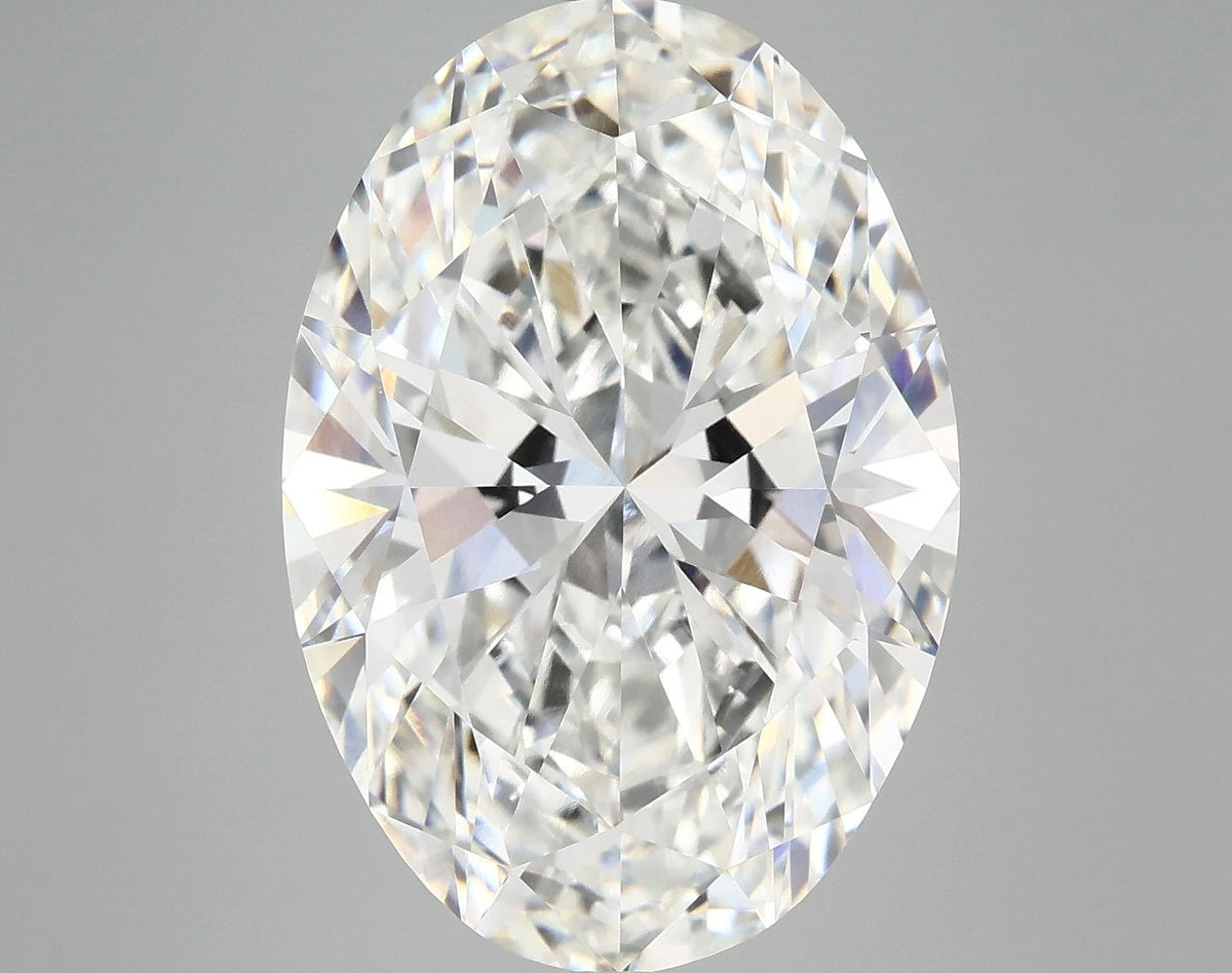 10.5 Carat Oval Shaped Ideal Cut VVS2 IGI Certified Lab Grown Diamond