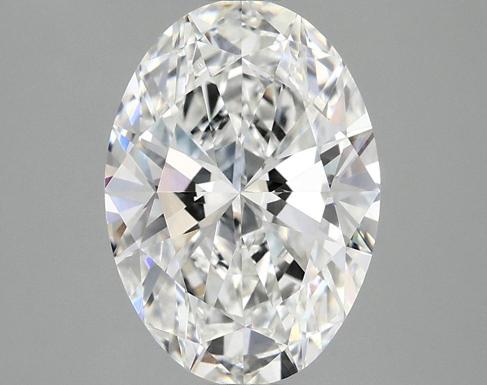 3.03 Carat Oval Shaped Ideal Cut VVS2 IGI Certified Lab Grown Diamond