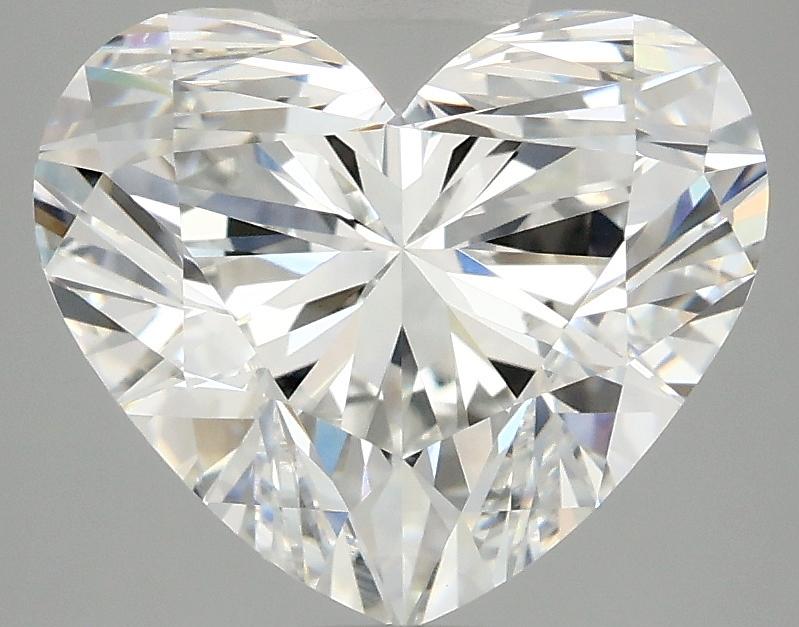 4.1 Carat Heart Shaped Excellent Cut VVS2 IGI Certified Lab Grown Diamond