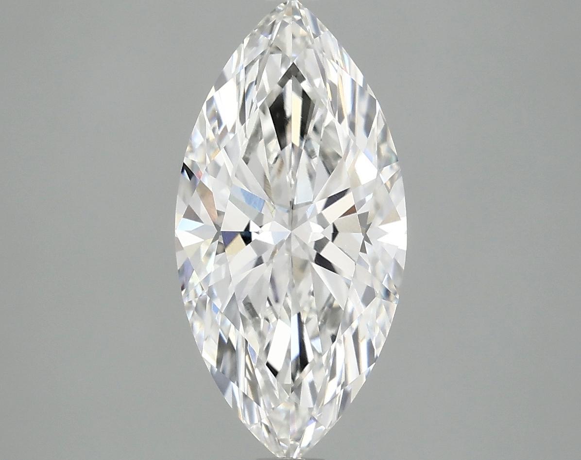 2.1 Carat Marquise Shaped Ideal Cut VVS2 IGI Certified Lab Grown Diamond