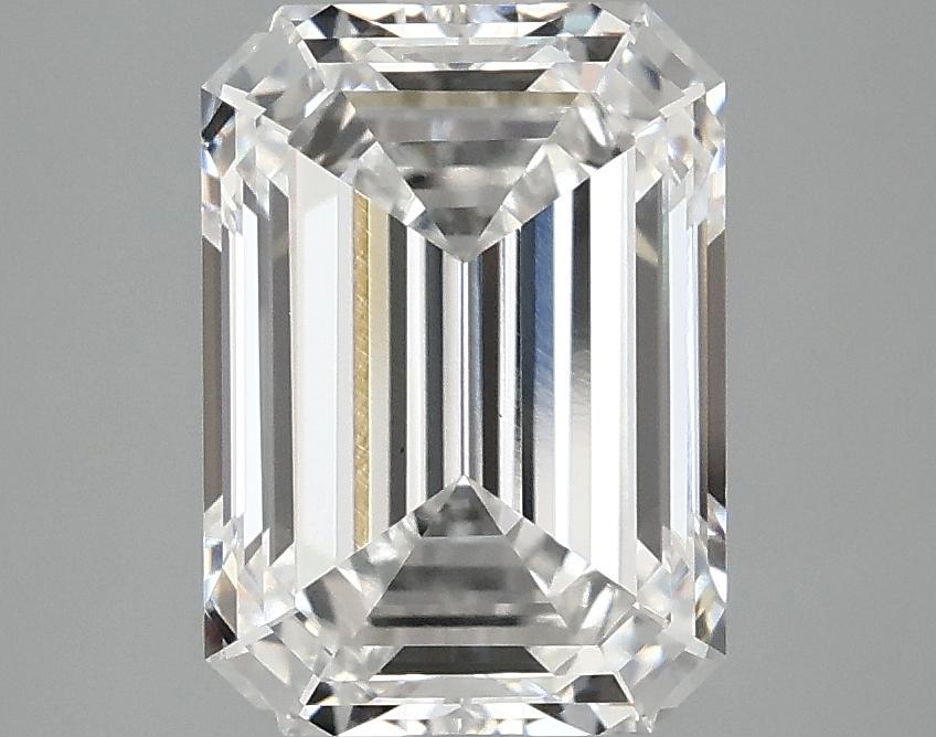 3.09 Carat Emerald Shaped Ideal Cut VS1 IGI Certified Lab Grown Diamond