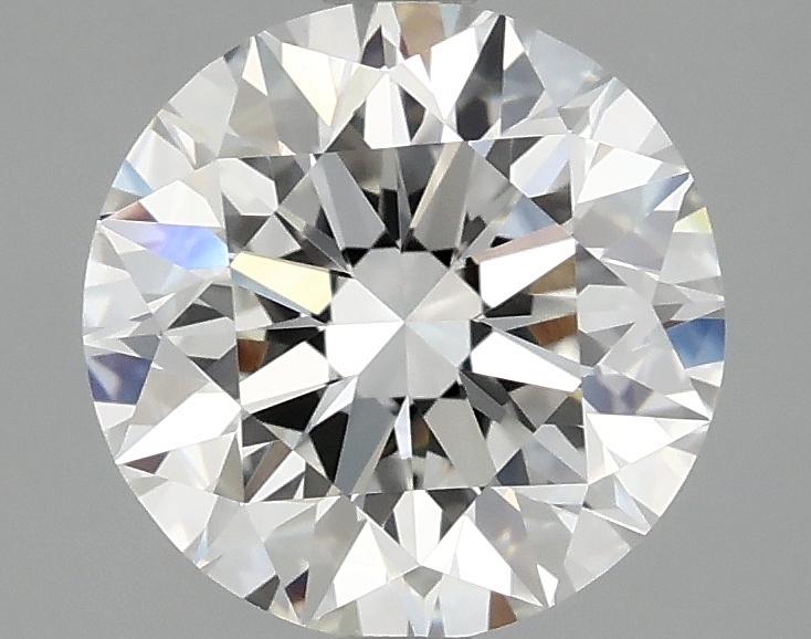 2.54 Carat Round Shaped Excellent Cut VVS2 IGI Certified Lab Grown Diamond