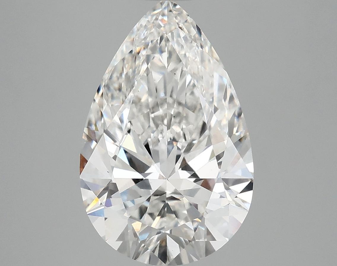 4.09 Carat Pear Shaped Ideal Cut VS1 IGI Certified Lab Grown Diamond