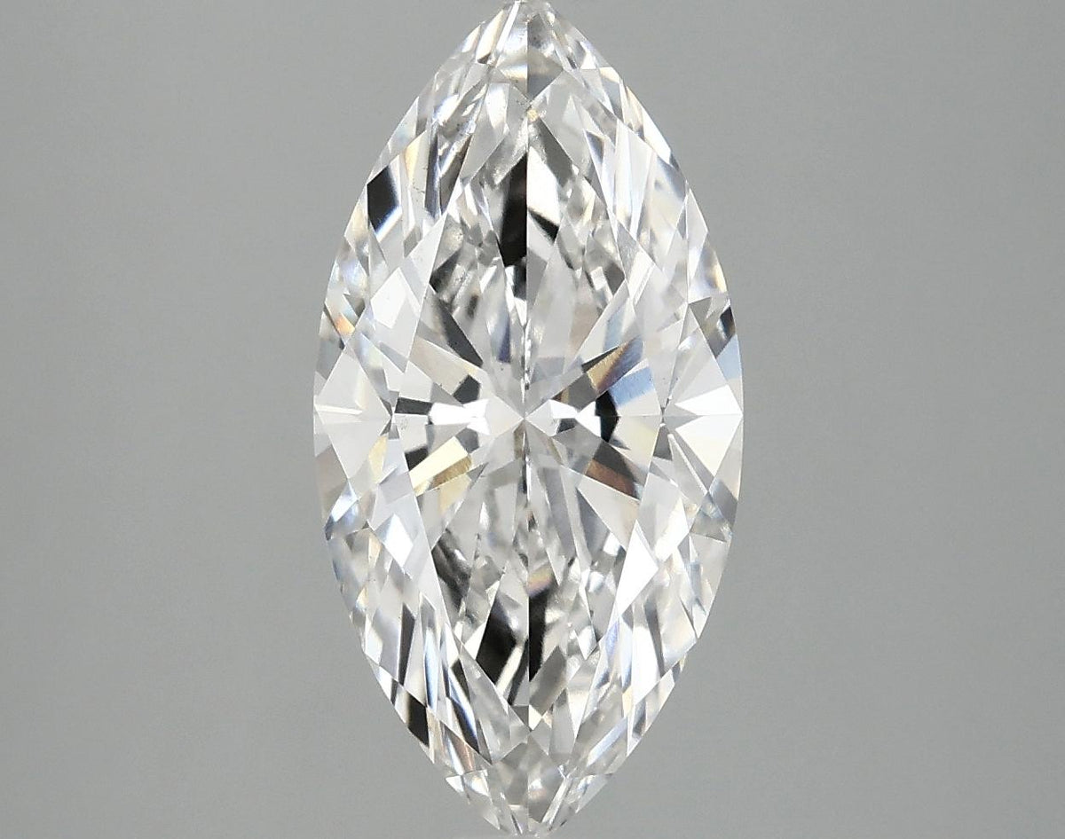 2.51 Carat Marquise Shaped Ideal Cut VS2 IGI Certified Lab Grown Diamond