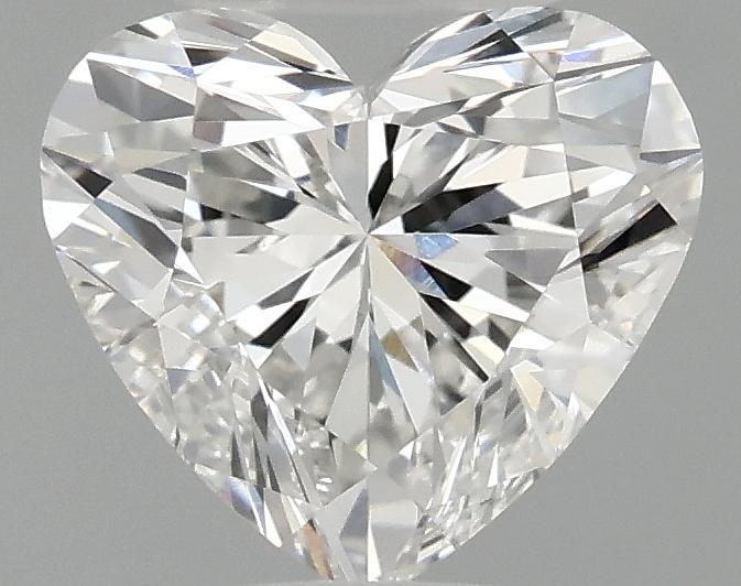 1.06 Carat Heart Shaped Ideal Cut VS1 IGI Certified Lab Grown Diamond