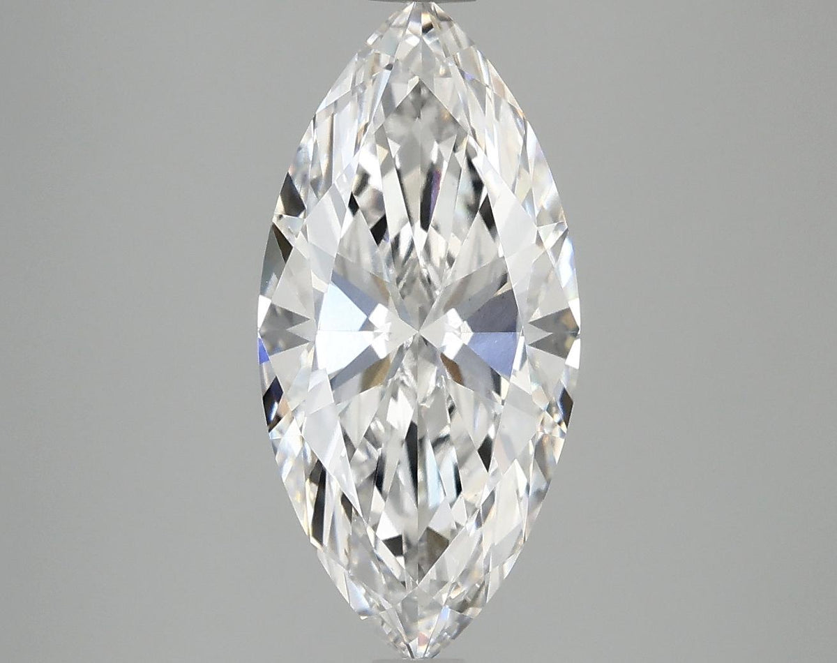 2.97 Carat Marquise Shaped Excellent Cut VS1 IGI Certified Lab Grown Diamond
