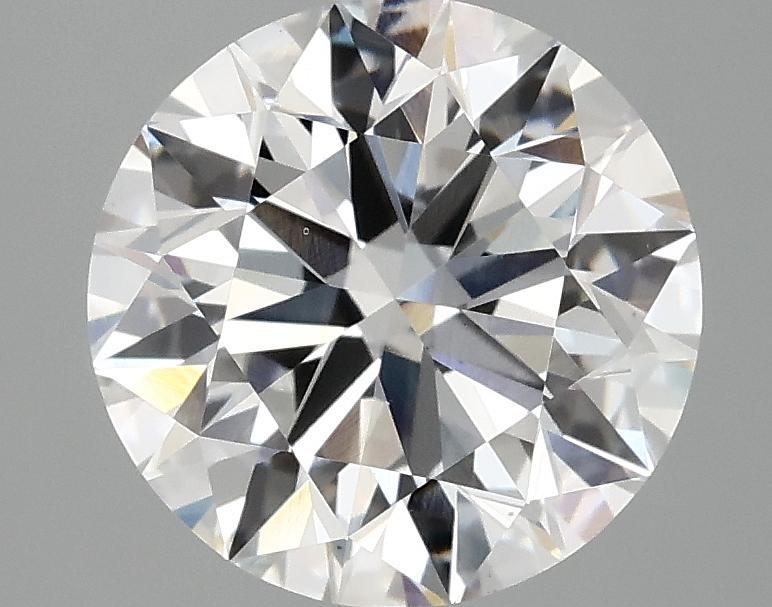 3.02 Carat Round Shaped Excellent Cut VS2 IGI Certified Lab Grown Diamond