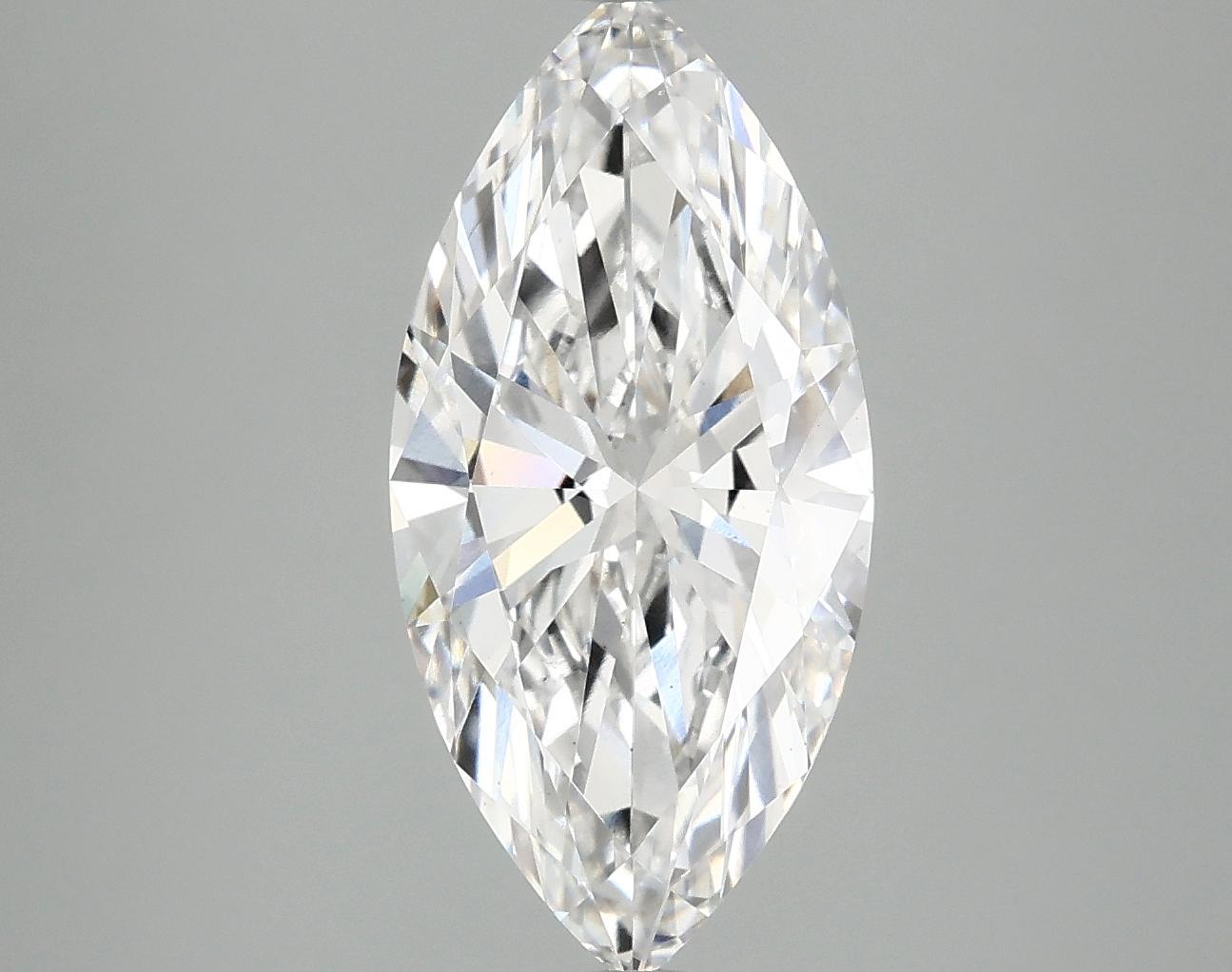 2.97 Carat Marquise Shaped Excellent Cut VS1 IGI Certified Lab Grown Diamond