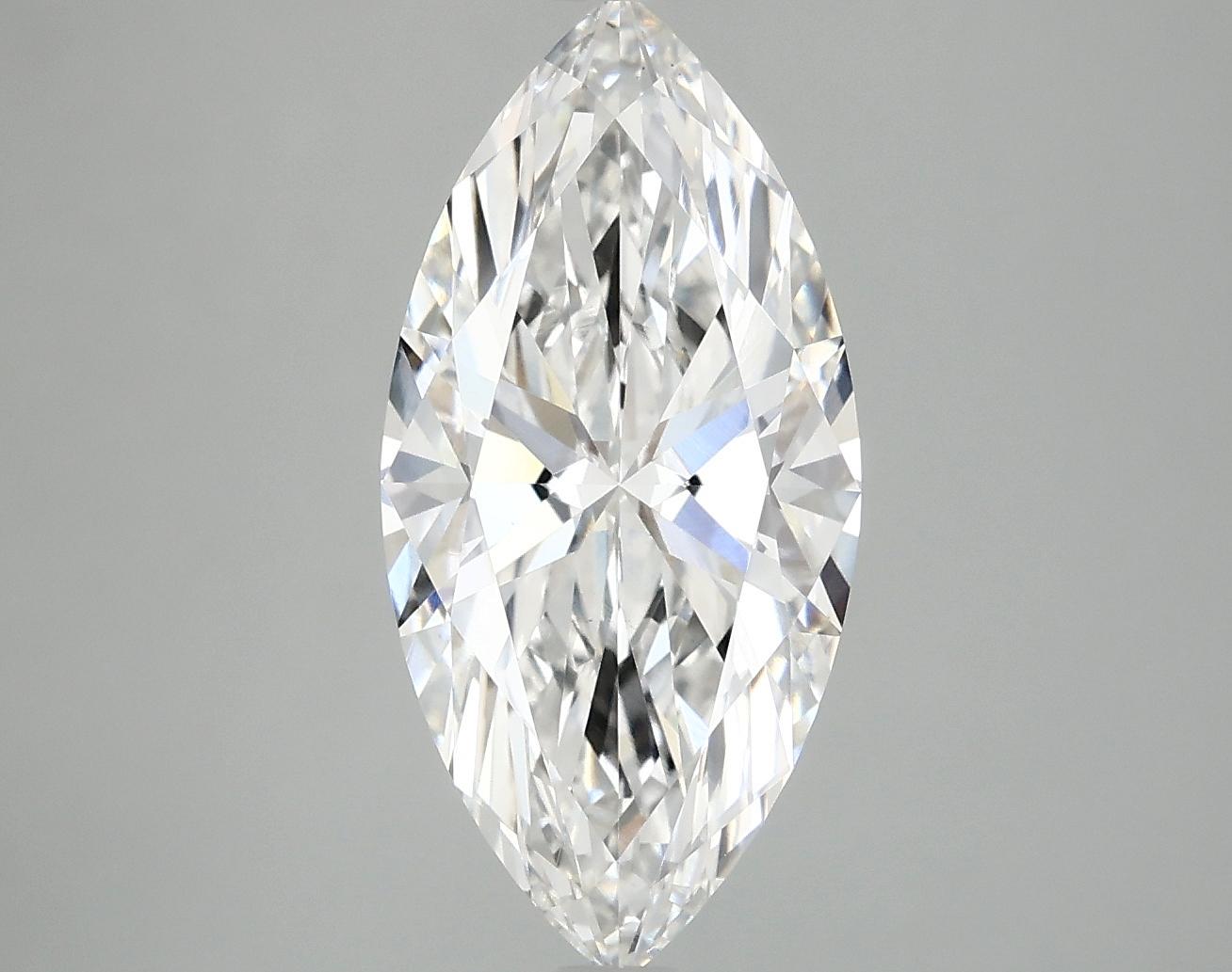 3.1 Carat Marquise Shaped Excellent Cut VS1 IGI Certified Lab Grown Diamond