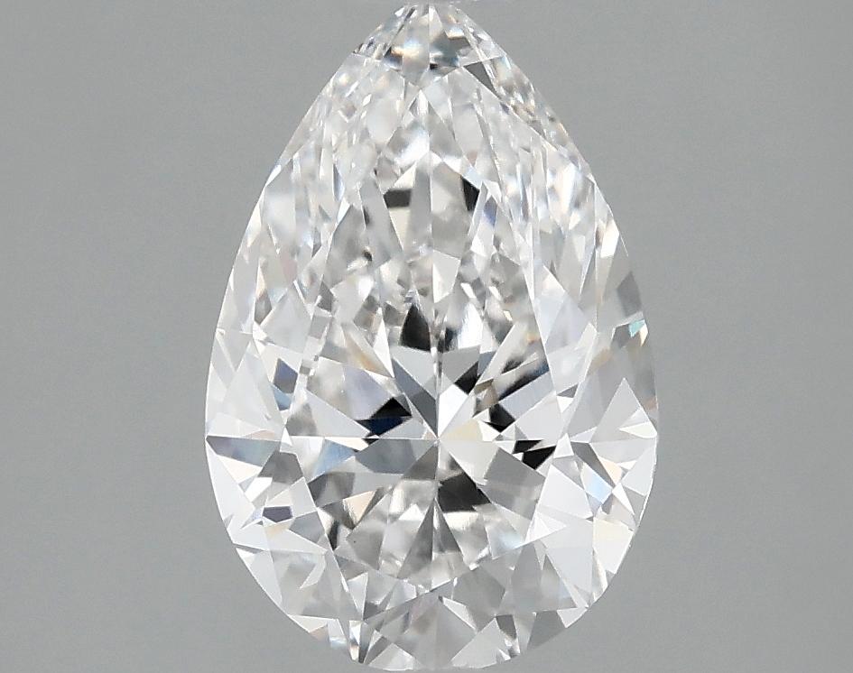 1.52 Carat Pear Shaped Excellent Cut VVS2 IGI Certified Lab Grown Diamond