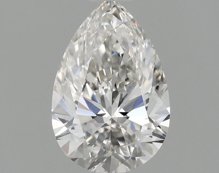 0.98 Carat Pear Shaped Excellent Cut VVS2 IGI Certified Lab Grown Diamond