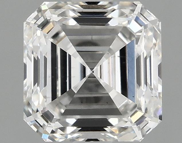 2.0 Carat Asscher Shaped Ideal Cut VS2 IGI Certified Lab Grown Diamond