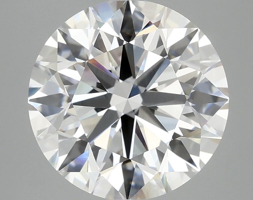 4.12 Carat Round Shaped Excellent Cut VVS2 IGI Certified Lab Grown Diamond