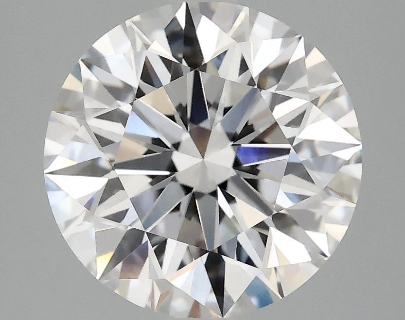 3.08 Carat Round Shaped Excellent Cut VVS2 IGI Certified Lab Grown Diamond