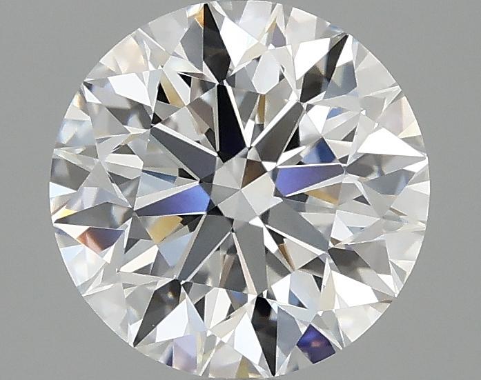 2.09 Carat Round Shaped Excellent Cut VVS2 IGI Certified Lab Grown Diamond