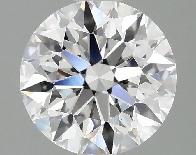 2.08 Carat Round Shaped Excellent Cut VS1 IGI Certified Lab Grown Diamond
