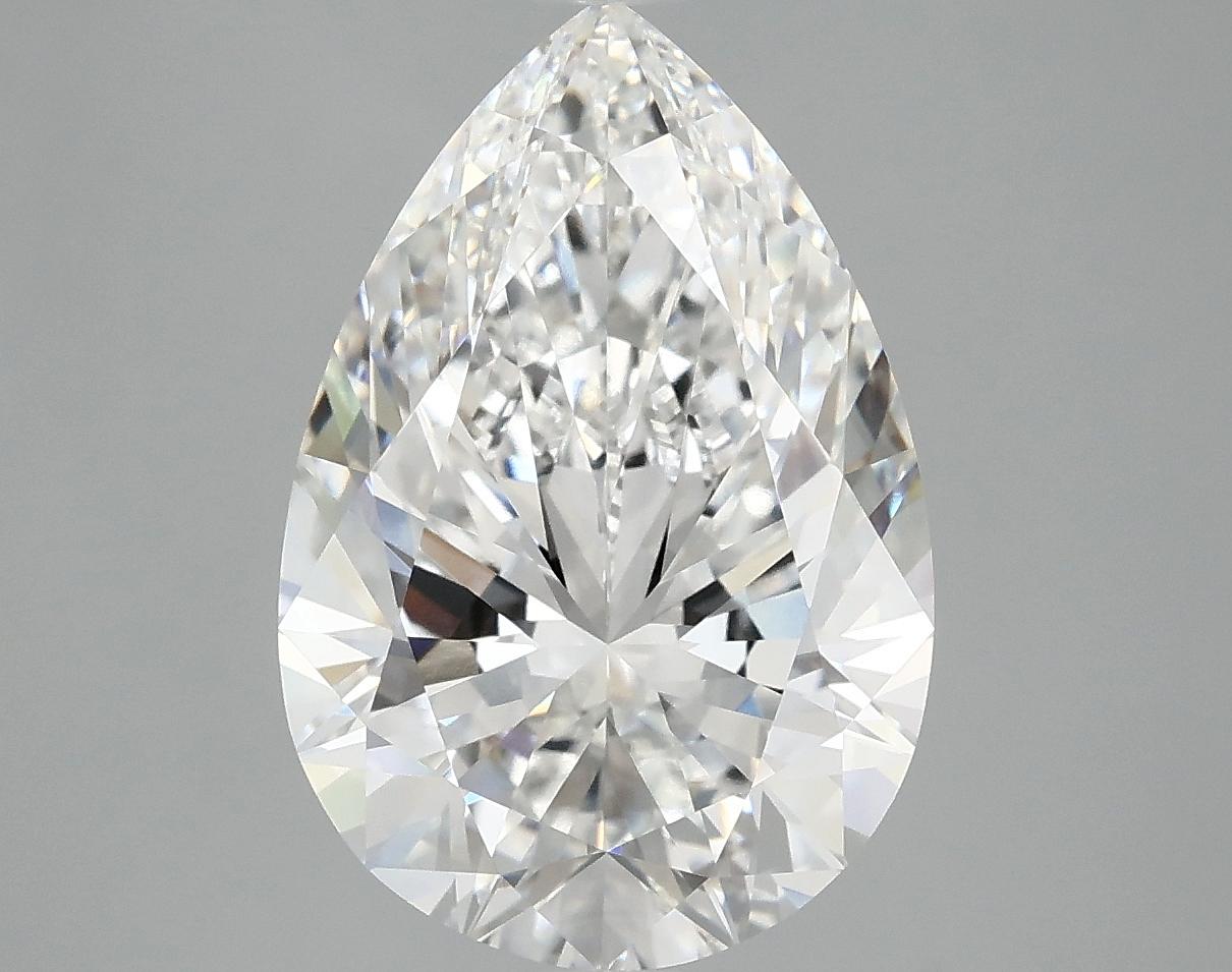 5.06 Carat Pear Shaped Excellent Cut VVS2 IGI Certified Lab Grown Diamond