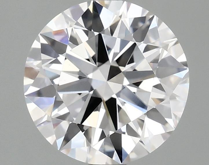 1.97 Carat Round Shaped Ideal Cut VVS2 IGI Certified Lab Grown Diamond