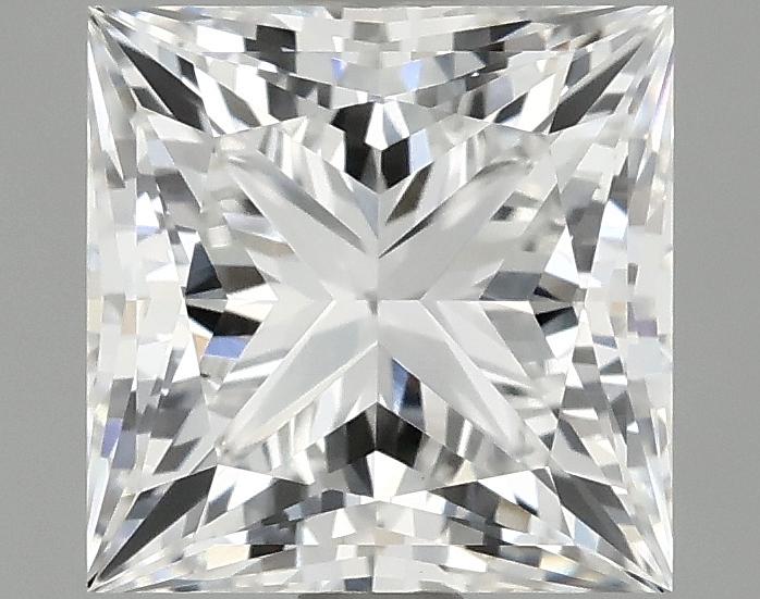 2.09 Carat Princess Shaped Ideal Cut VVS2 IGI Certified Lab Grown Diamond