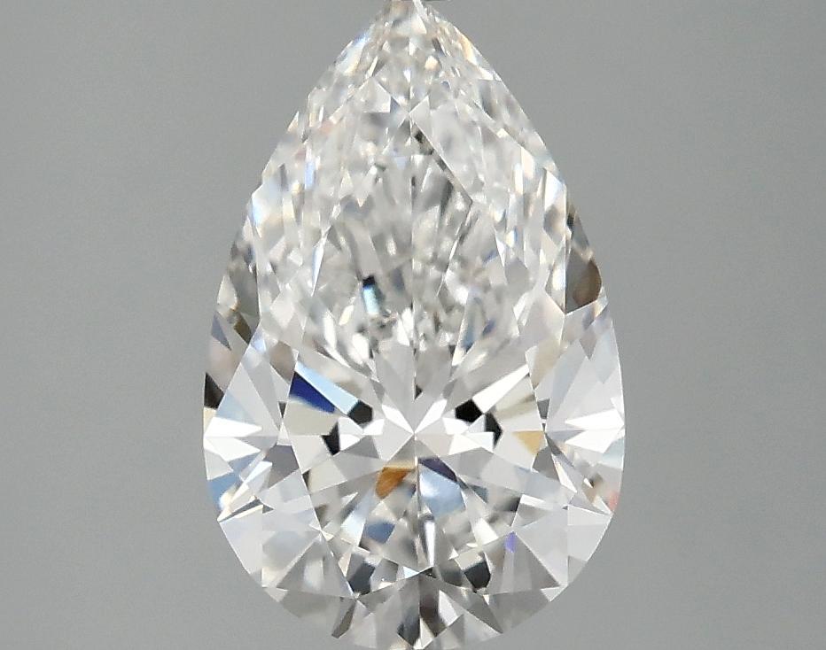 2.03 Carat Pear Shaped Ideal Cut VVS2 IGI Certified Lab Grown Diamond