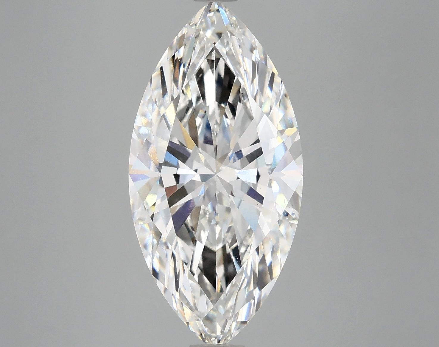 4.82 Carat Marquise Shaped Ideal Cut VS2 IGI Certified Lab Grown Diamond