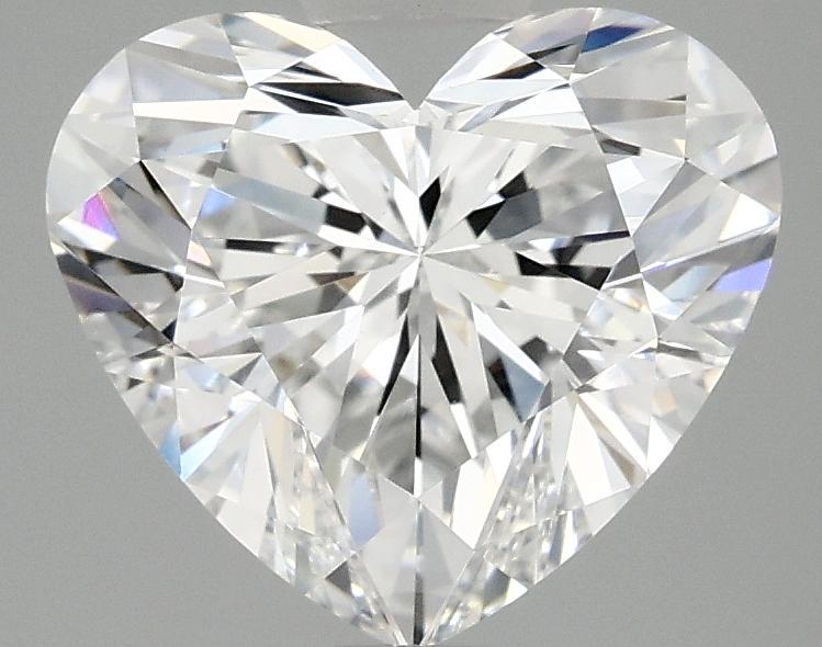 2.97 Carat Heart Shaped Ideal Cut VS1 IGI Certified Lab Grown Diamond