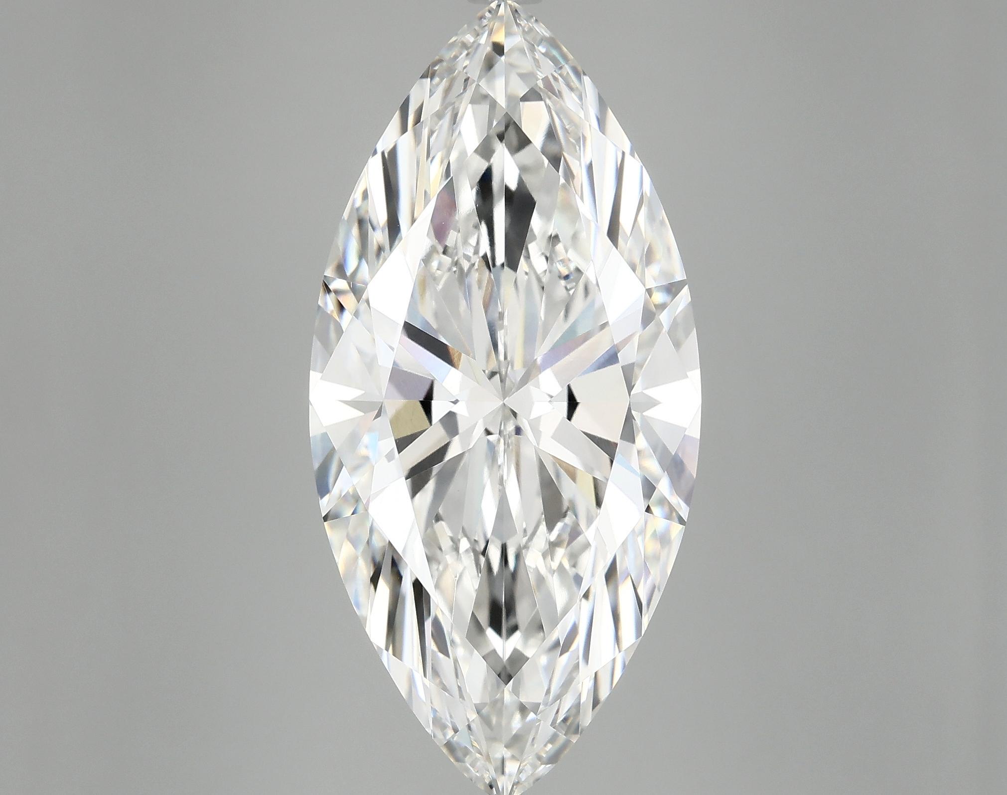 11.12 Carat Marquise Shaped Excellent Cut VVS2 IGI Certified Lab Grown Diamond