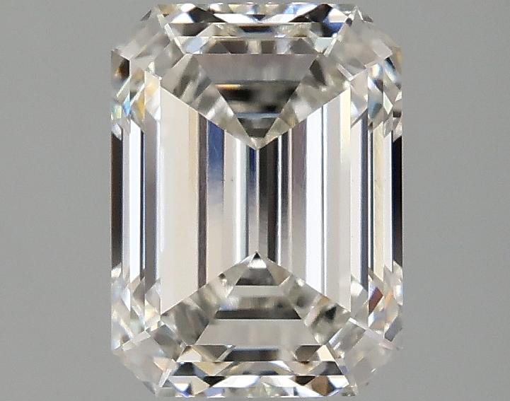 2.1 Carat Emerald Shaped Excellent Cut VVS2 IGI Certified Lab Grown Diamond