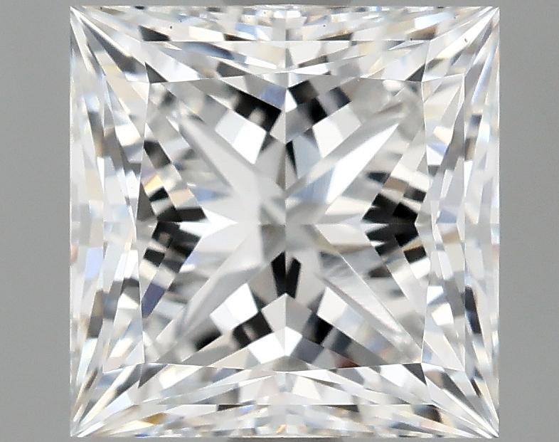 1.93 Carat Princess Shaped Ideal Cut VS1 IGI Certified Lab Grown Diamond