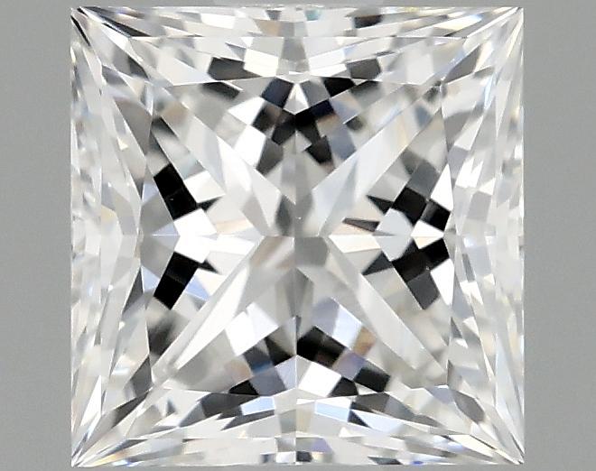 1.08 Carat Princess Shaped Ideal Cut VVS2 IGI Certified Lab Grown Diamond