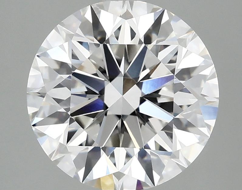 3.1 Carat Round Shaped Excellent Cut VVS2 IGI Certified Lab Grown Diamond