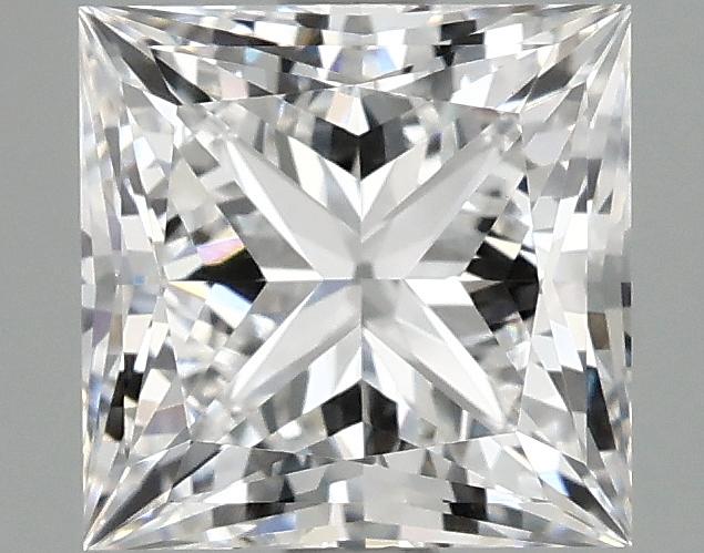 1.91 Carat Princess Shaped Ideal Cut VVS2 IGI Certified Lab Grown Diamond