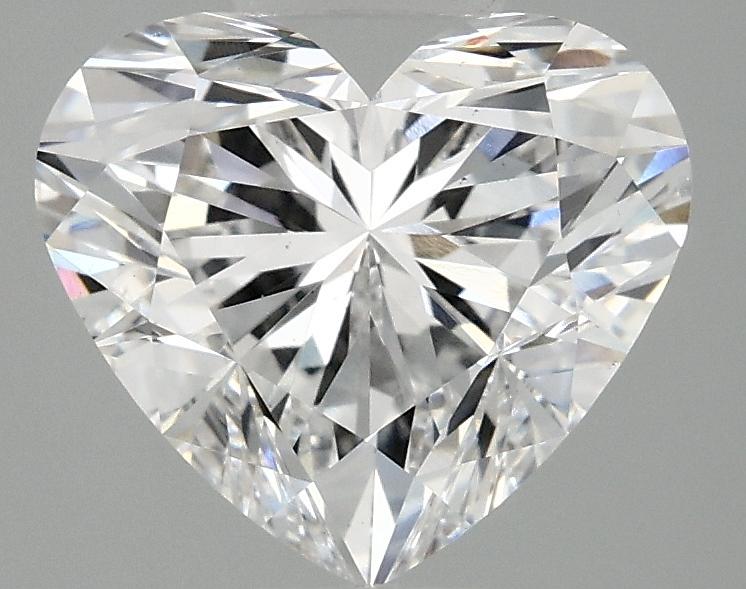 2.96 Carat Heart Shaped Ideal Cut VS2 IGI Certified Lab Grown Diamond